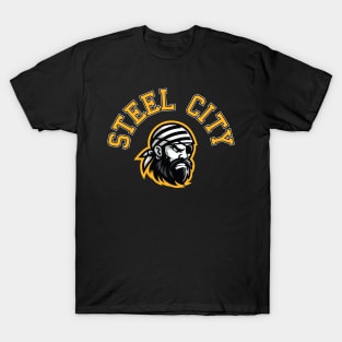 Pittsburgh 'The Burgh' Steel City Baseball Fan Shirt T-Shirt